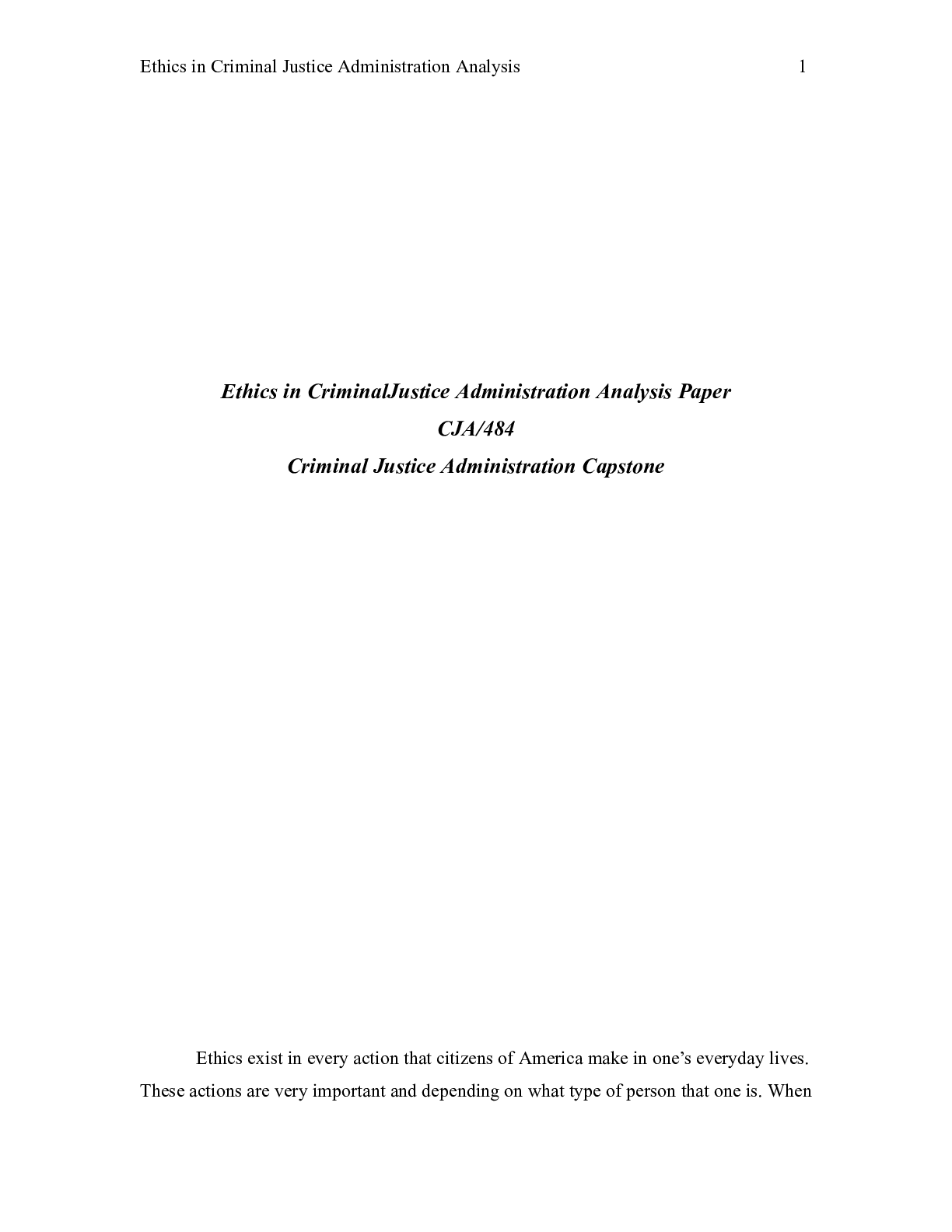 Preview image of cja_484_week_2_help_assigment.docx    Ethics in CriminalJustice Administration Analysis Pa document